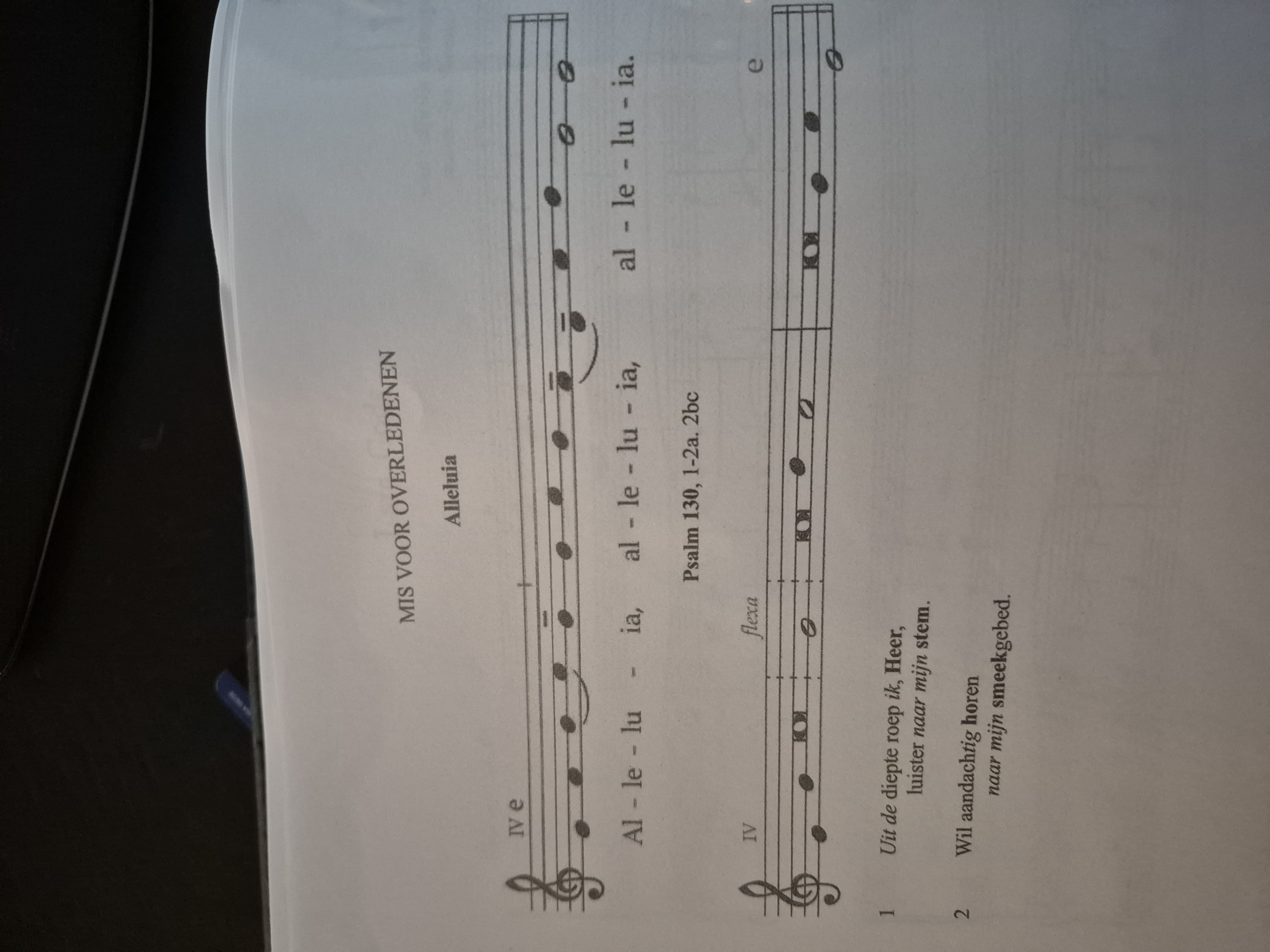 Alleluia uit de diepte